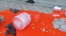 Разплискаха червена боя пред руското посолство