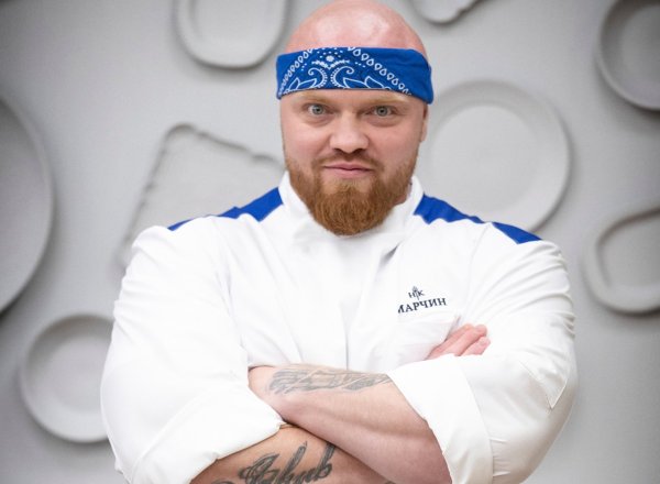 Марчин е бивш европейски шампион по културизъм и мечтае за титлата Мистър Олимпия.​ В Hell's Kitchen обаче големите размери имат значение, само ако са поднесени под формата на мечти, старание и трудолюбие.​ Снимка: Нова тв