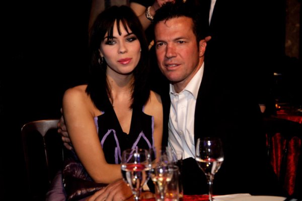 Последната съпруга на Матеус &ndash; украинския модел Лиляна. Двамата се ожениха на специална церемония в Лас Вегас в началото на 2009 година. Снимка: Getty Images/Guliver Photos