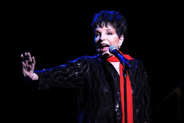 Американската певица и актриса Лайза Минели по време на концерт в столицата на Доминиканската република Санто Доминго. Снимка: БГНЕС