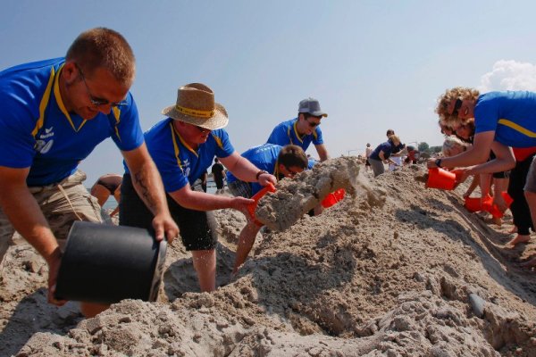 В момента световният рекорд се държи от плаж в Южна Каролина. Снимка: Reuters