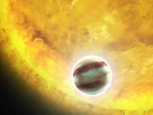 HAT-P-7b. Изображение: NASA, ESA, and G. Bacon (STScI)