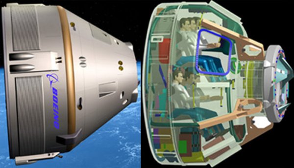 CST-100. Изображение: Boeing