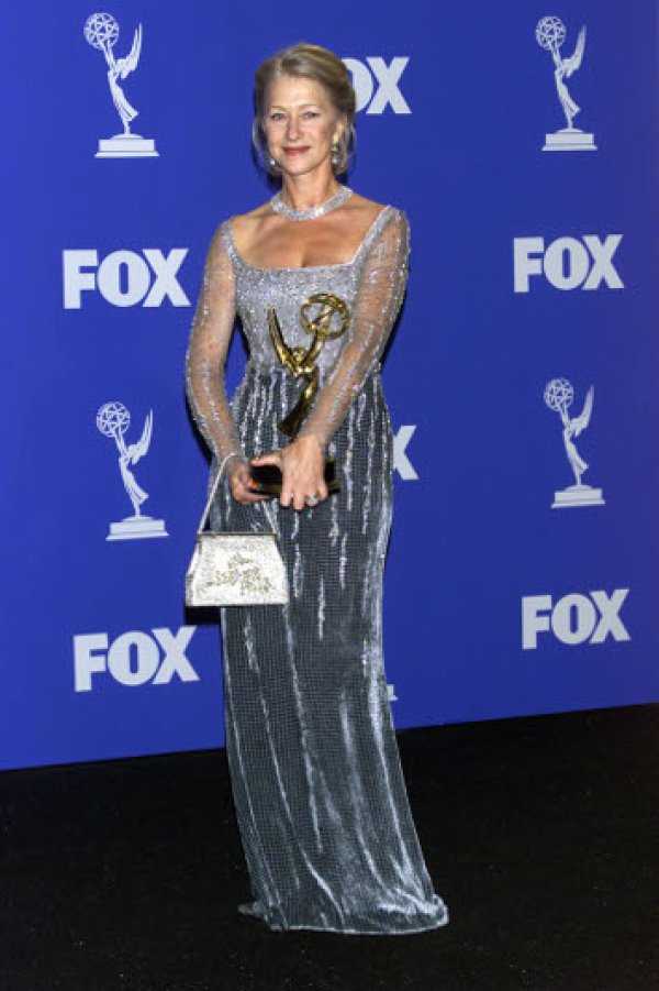 Хелън Мирън в стилна рокля през 1999 г. 
Снимка: Снимка: Getty Images/Guliver Photos