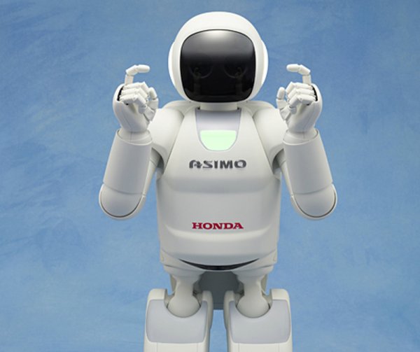 Новият ASIMO умее да показва не само жестове на любов. Тук той демонстрира приветствие. Снимка: Honda Robotics