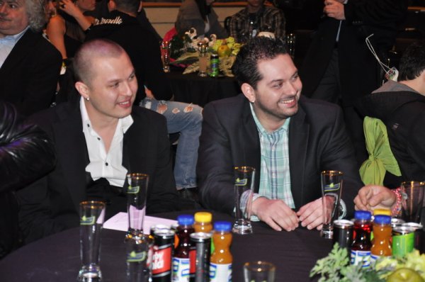 Гъмзата и Борис Солтарийски се забавляват. Снимка: Dnes.bg