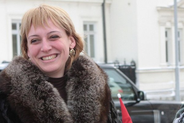 Друга популярна жена депутат от партията на Доган &ndash; Петя Раева. Снимка: Булфото