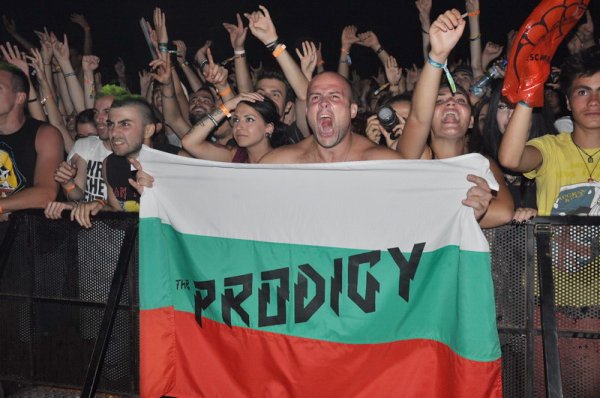Появата на The Prodigy предизвика екстаз сред феновете. Снимка: Dnes.bg