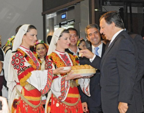 Барозу успя да се наслади на българското гостоприемство. Снимка: Булфото