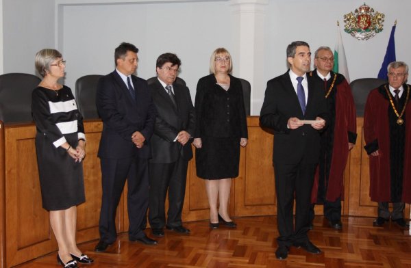 Плевнелиев спря клетвата на Марковска. Снимка: Булфото