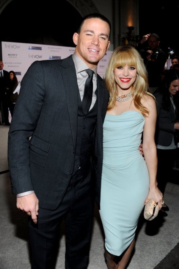 Рейчъл Макадамс и Чанинг Тейтъм - $125 милиона. 
Чанинг Тейтъм е от най-исканите актьори за романтични филми. Той се появява дори два пъти в този списък. &bdquo;Сватбен обет&ldquo; направи оборот от $125 милиона в Щатите и още $71 милиона в чужбина. Снимка: Getty Images/Guliver Photos