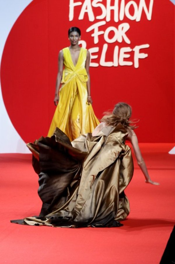 По време на ревюто Fashion for Relief в Кан, 2011 Снимка: Getty Images/Guliver Photos