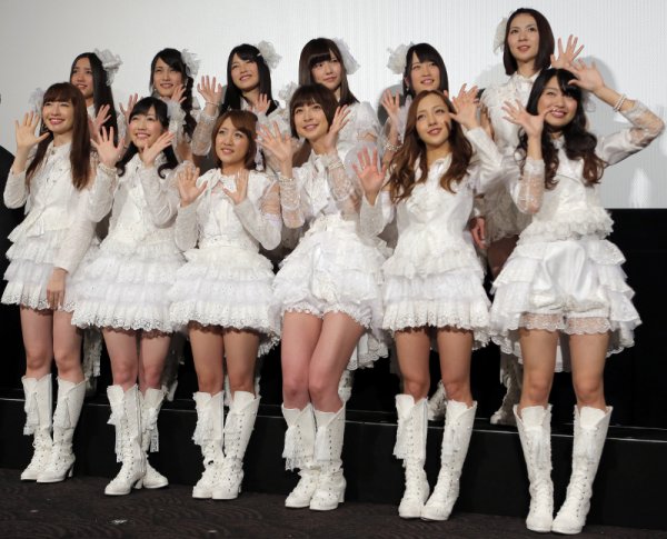 Момичетата от популярната японска момичешка банда AKB48. Снимка: БТА