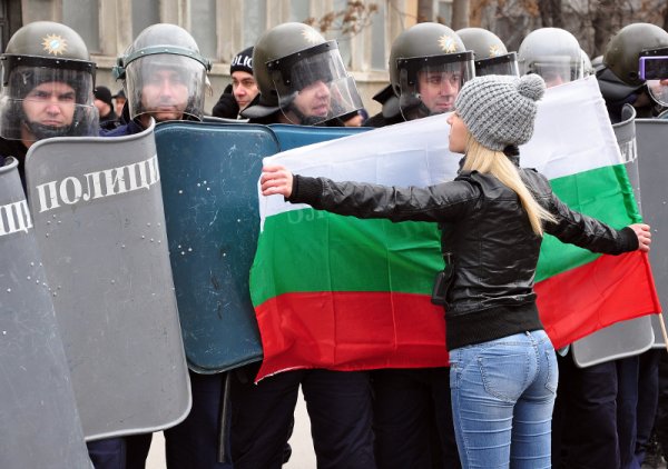 Варна на протест. Снимка: БТА