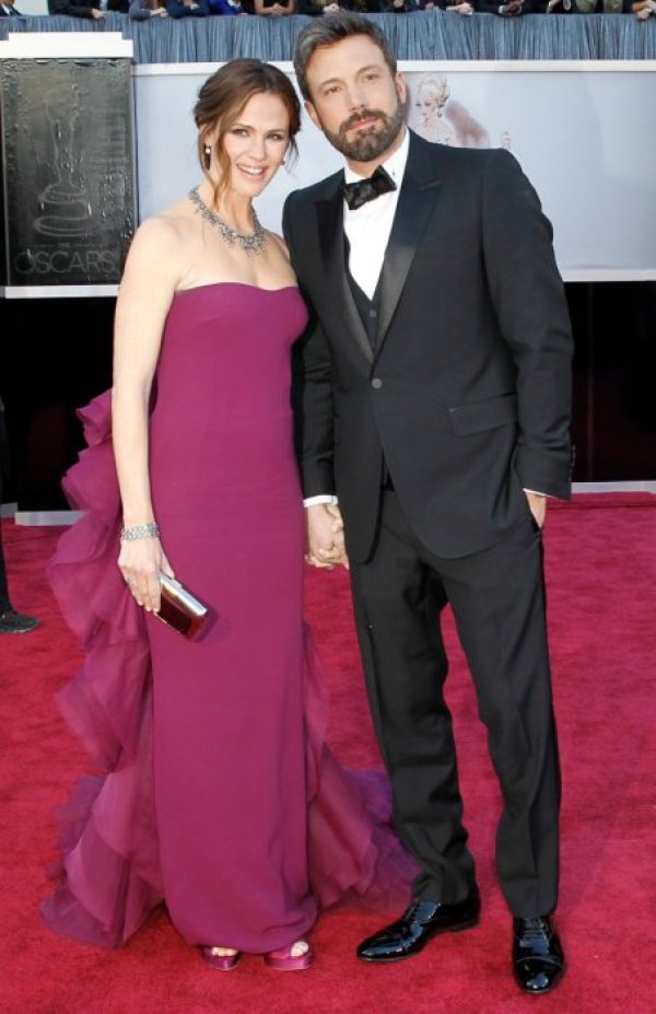 Бен Афлек със съпругата си Снимка: Reuters