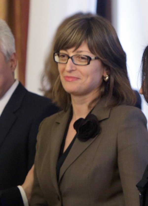 Екатерина Захариева, вицепремиер и министър на регионалното развитие Снимка: БТА