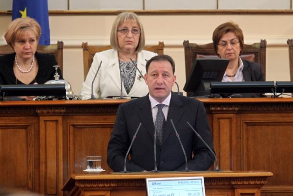 Ангел Найденов, Коалиция за България. Снимка: БТА