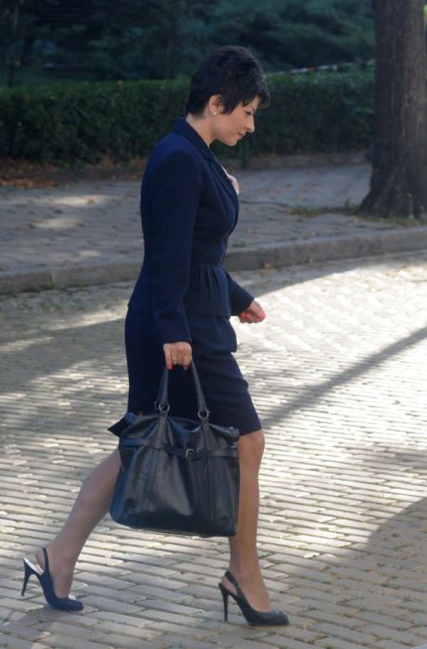 По петите го следваше бившата здравна министърка Десислава Атанасова. Снимка: Булфото