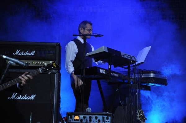 Краси Гюлмезов бе специален гост на концерта. Снимка: Dnes.bg