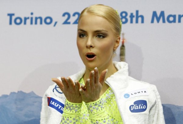 Кийра Корпи &ndash; ледената красота. Финландската звезда във фигурното пързаляне е родена на 26 септември 1988 година в Тампере. Снимка: Reuters