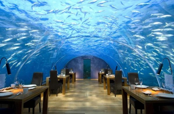 Ресторантът на хотела. Снимка: conradhotels3.hilton.com