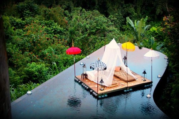 Прекрасната гледка към природата. Снимка: hanginggardensubud.com