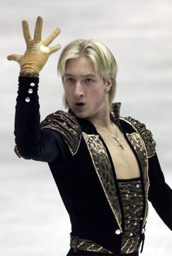 Плюшченко по време на европейското първенство в Братислава през 2001 година. Снимка: Reuters