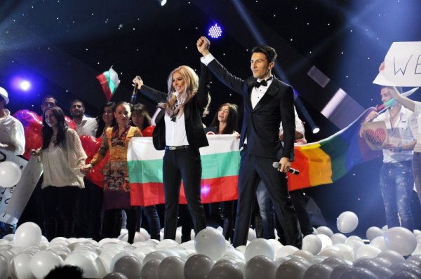 Андреа и Alek Sandar. Снимка: Dnes.bg