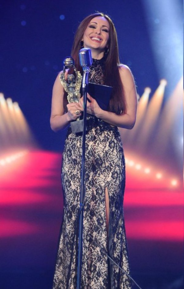 Глория е сред сините фенове. Снимки: Булфото