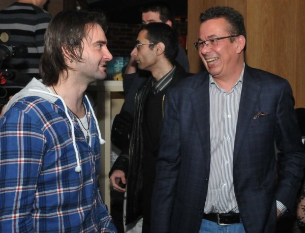 Камен Алипиев е фен на &quot;Левски&quot;. Снимки: Булфото