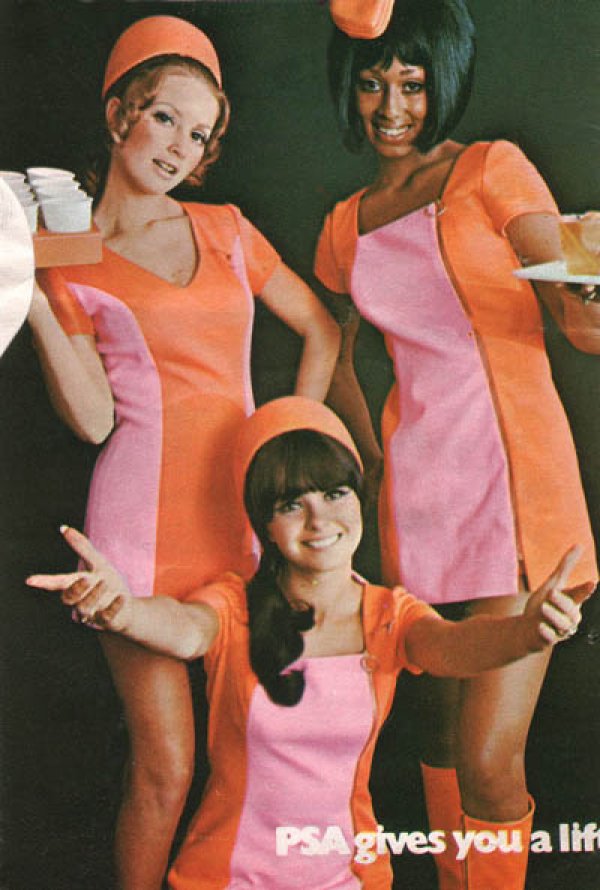 Реклама на Pacific Southwest Airlines. Снимка: Flickr/ CreativePro
&nbsp;