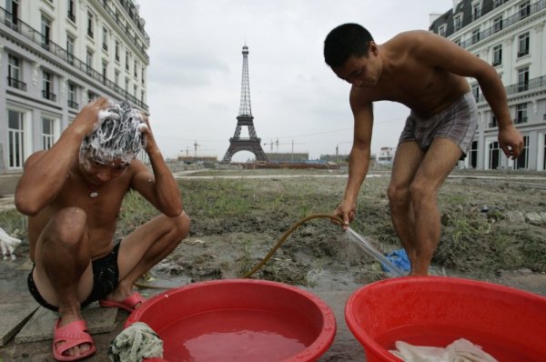 Реплика на Париж. Снимка: Reuters