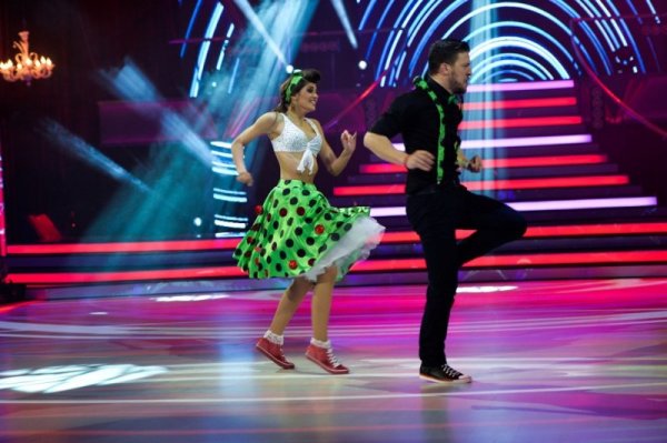 Михаела Филева и Светльо. Снимка: Dancing Stars