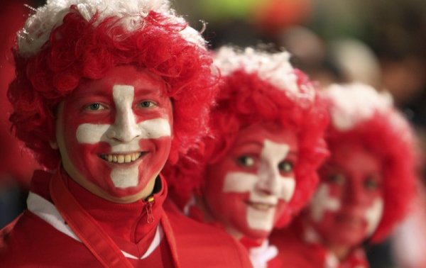 8. Швейцария с 1161 точки. Снимка: Reuters