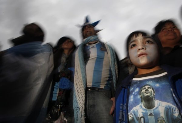 7. Аржентина с 1178 точки. Снимка: Reuters