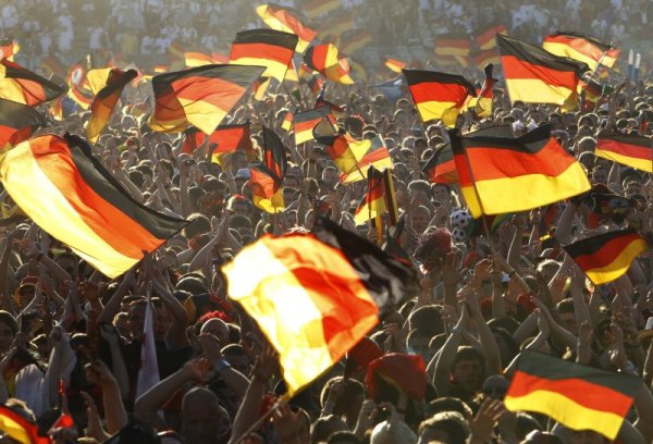 2. Германия с 1340 точки. Снимка: Reuters