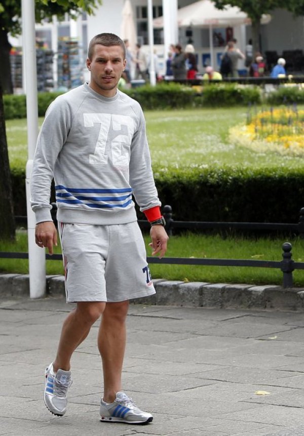 Германският национал Лукаш Подолски Снимка: Reuters