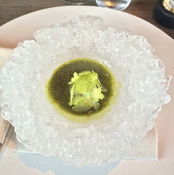 Датски калмари със сос от касис. Снимка: Instagram