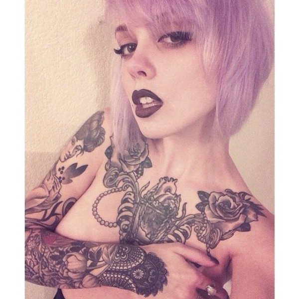 Снимка: Facebook/ Sexy Tattooed Women