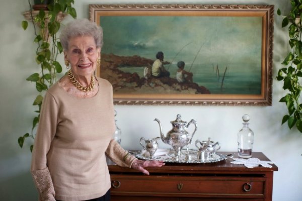 Рут Кобин, 102 години. Занимава се с пилатес и никога не гледа календара. Снимка: advancedstyle.blogspot.ru