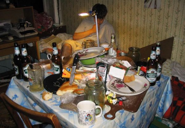 След вечеря... Снимка: kaifolog