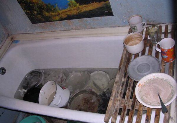 Тя служи и за миене на посудата. Снимка: kaifolog