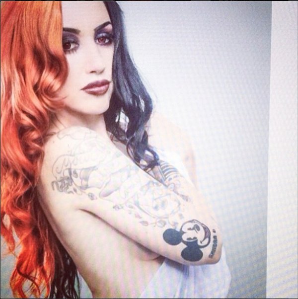 Ash Costello (New Years Day). Снимка: Instagram