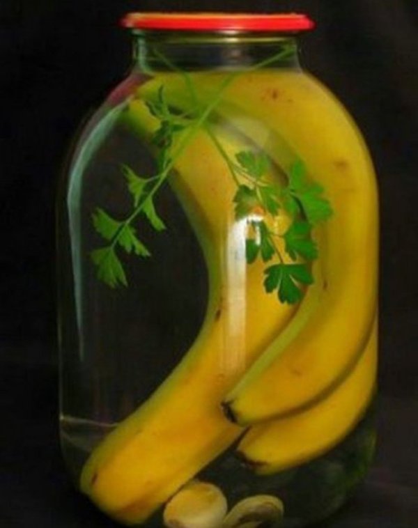 Консервиран солен банан. Снимка: kaifolog