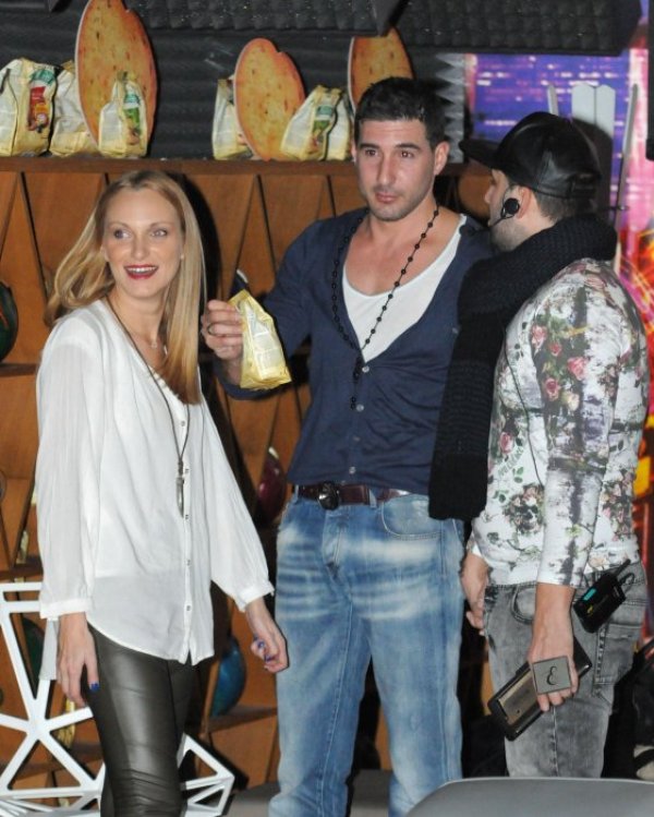 Елена Брусарска и Ози.  Снимка: Булфото