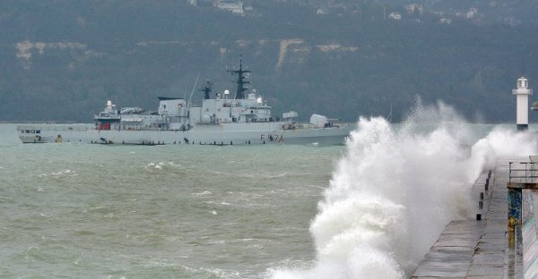Във Варна не успяха да акостират кораби на НАТО. Снимка: БТА