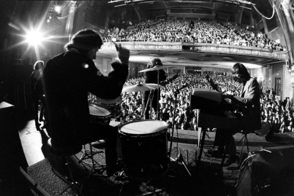 The Doors на живо на Fillmore East, 1968 г. Снимка: Yale Joel
