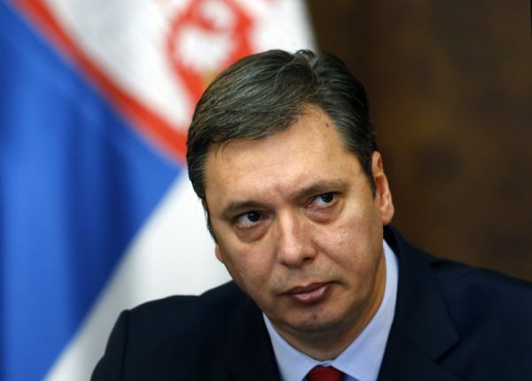 Сръбският премиер  Александър Вучич. Снимка: БТА