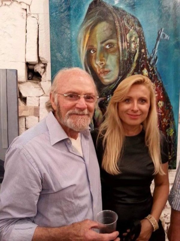 &nbsp;Ралица Георгиева с известен италиански актьор - Teodosio Barresi. Снимка: Личен архив
&nbsp;