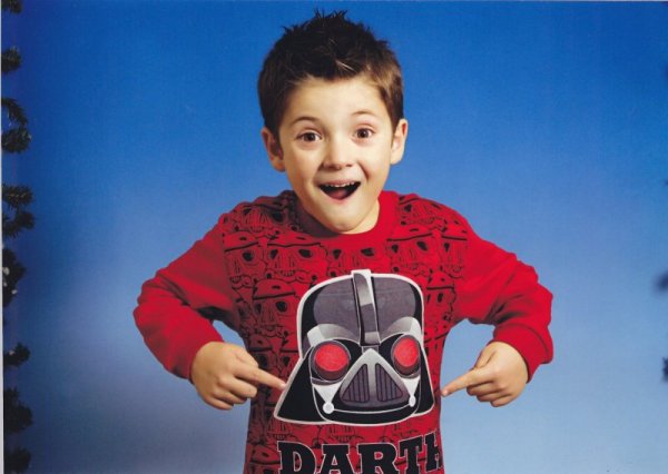 &nbsp;Синът им Лъчо. Снимка: Личен архив